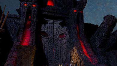 Foto de As criaturas inimagináveis da atração “Skull Island: Reign of Kong”