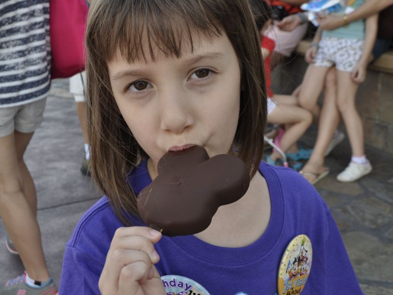 Sorvete do Mickey