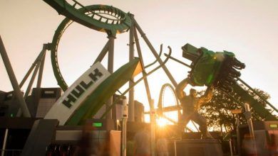 Foto de The Incredible Hulk Coaster Ruge volta à vida no Universal Orlando Resort