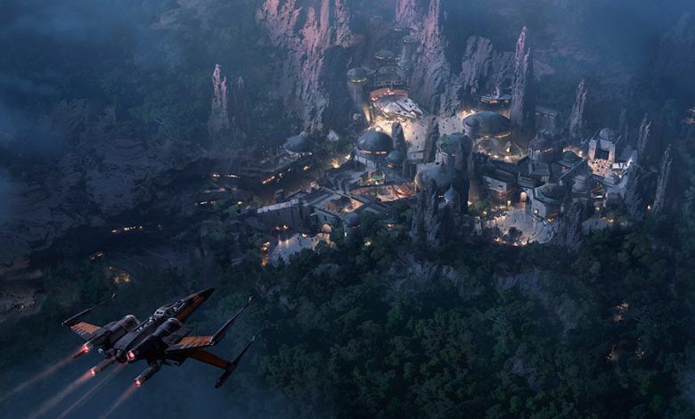 A abertura da área Star Wars no Hollywood Studios © disney