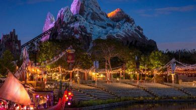 Foto de Uma espiada no anfiteatro do show Rivers of Light