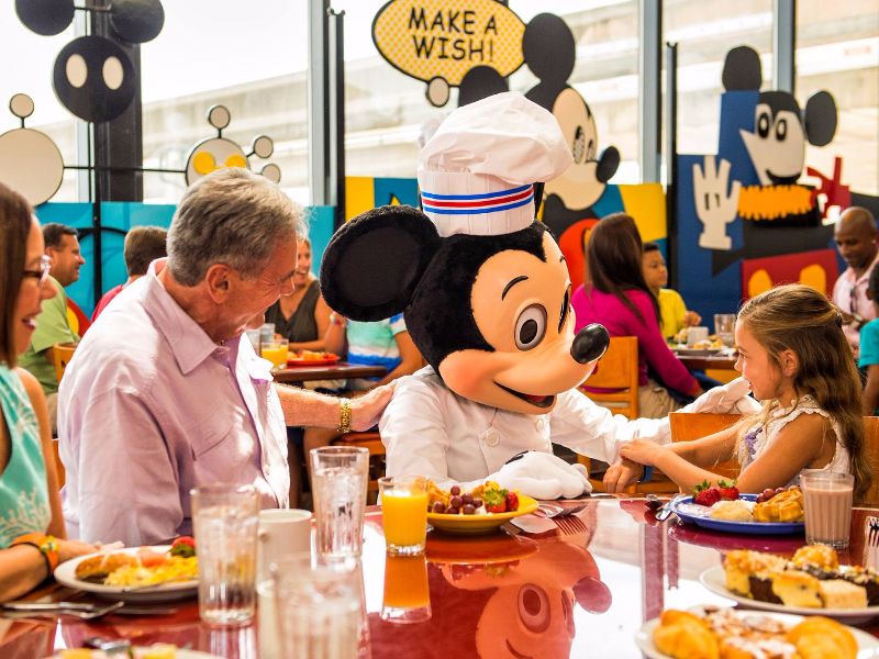 Foto de Mudança temporária no local do Chef Mickey’s