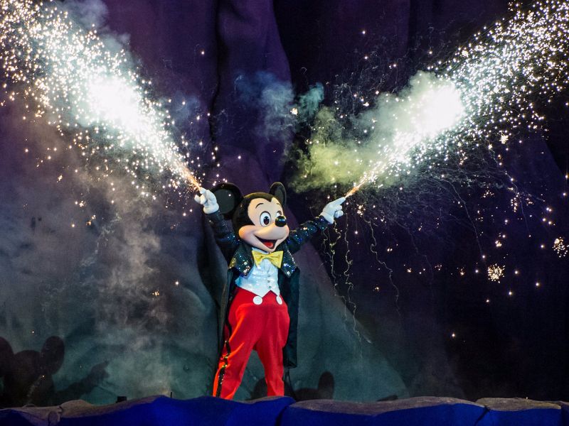 Foto de Melhor lugar para assistir ao Fantasmic