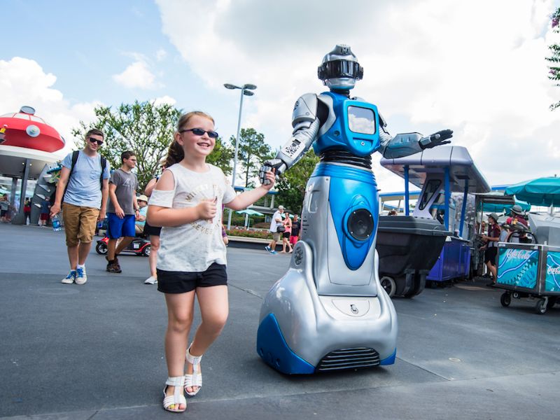 Foto de Nova experiência com robô no Magic Kingdom