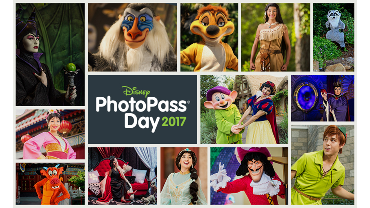 Foto de Tire fotos com personagens raros durante o Photopass Day 2017