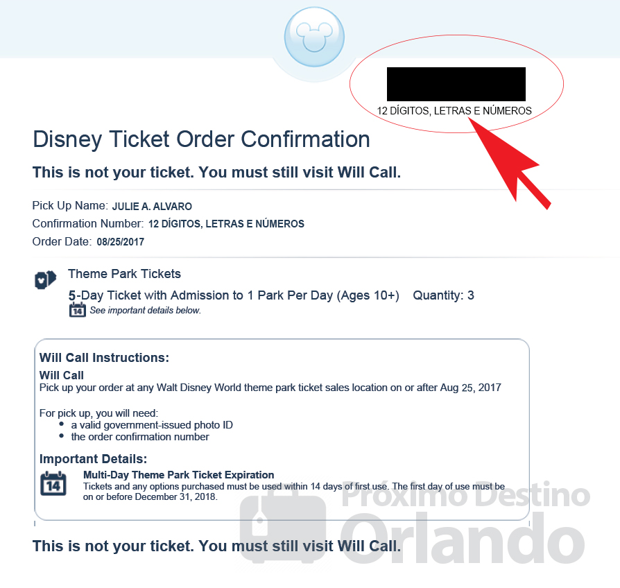 como vincular ingressos disney