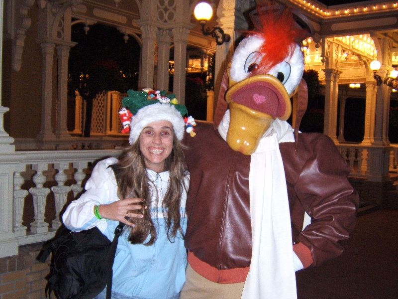 Eu no Evento de Natal da Disney