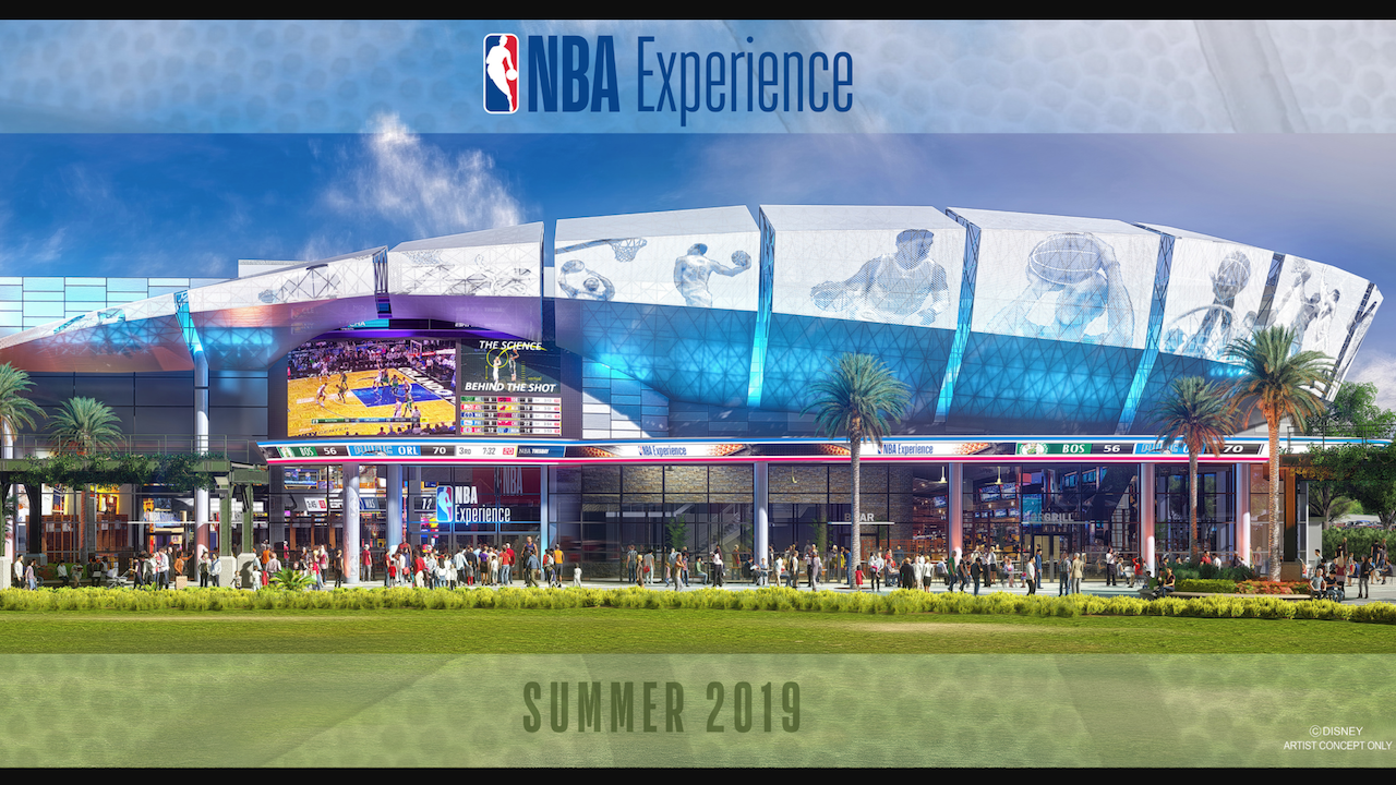 Foto de Disney revela fotos e detalhes da atração NBA Experience
