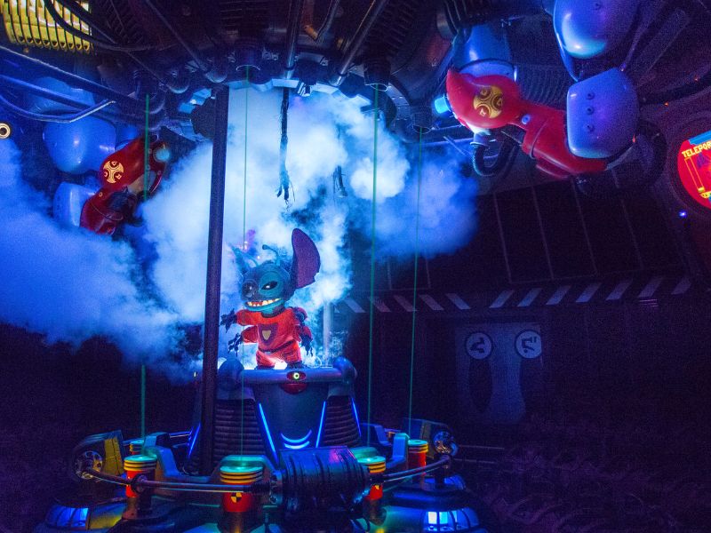 Foto de Stich´s Great Escape vira local de encontro com personagens