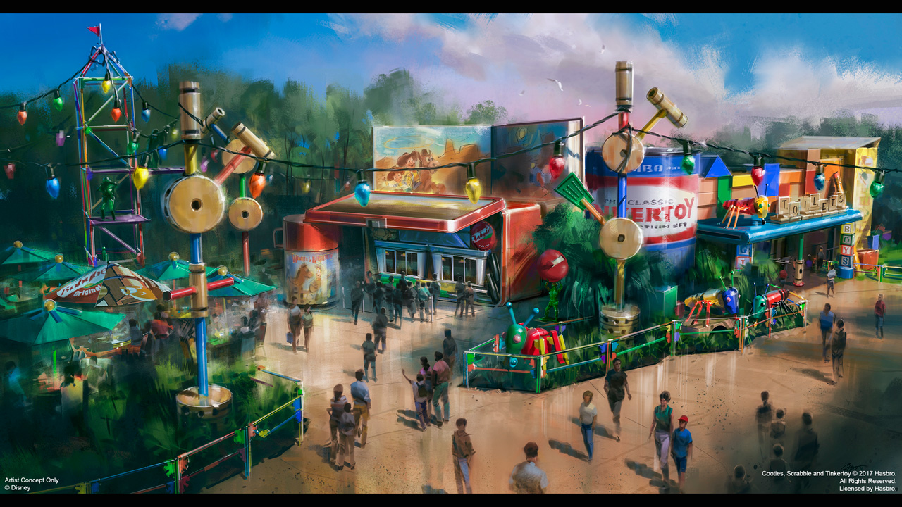 Foto de Restaurante de serviço rápido é anunciado para a área Toy Story Land