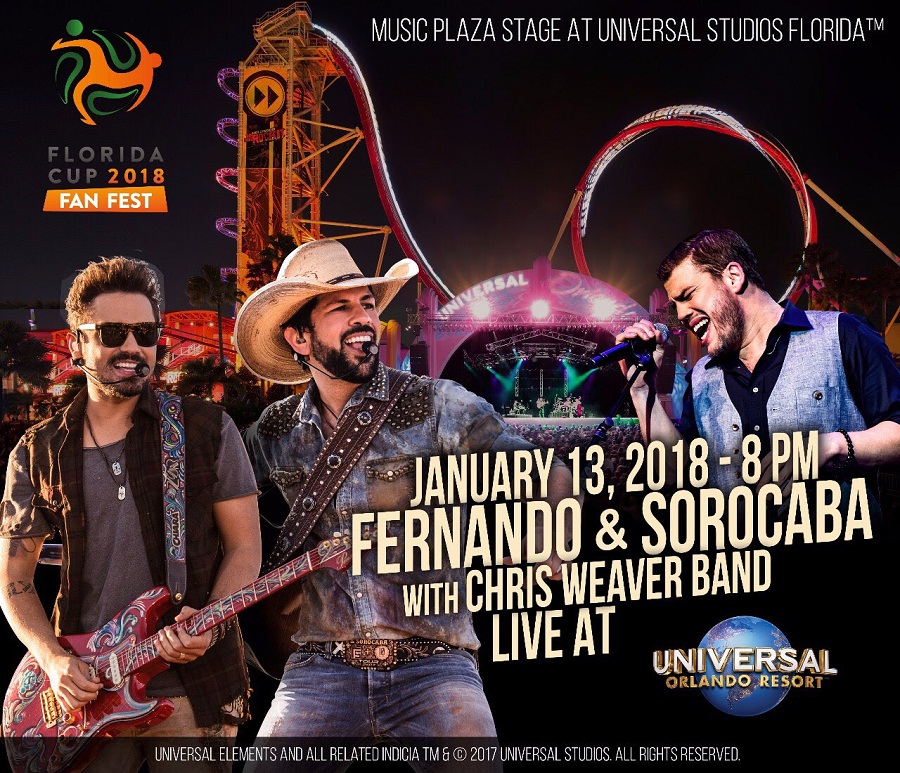 Foto de Florida Cup 2018 terá Fan Fest no Universal Orlando Resort nos dias 13 e 14 de janeiro