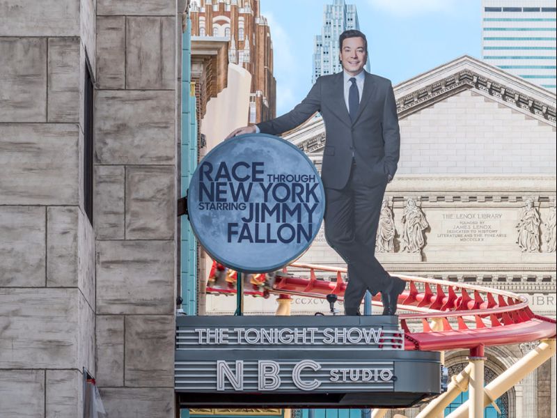 Race Through New York Starring Jimmy Fallon © universal orlando resort