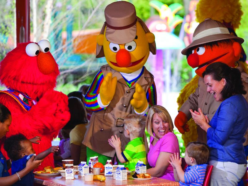 Foto de Refeição com personagens no Busch Gardens Tampa