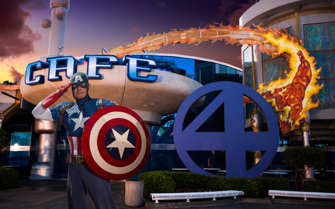 Foto de Universal Orlando Resort anuncia jantar com super-heróis da Marvel
