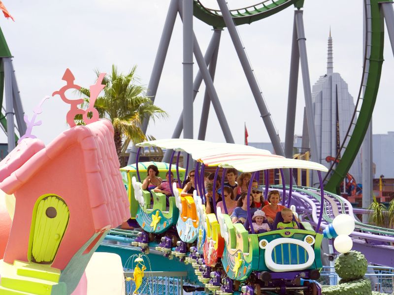 Universal com crianças: explore a área infantil do parque