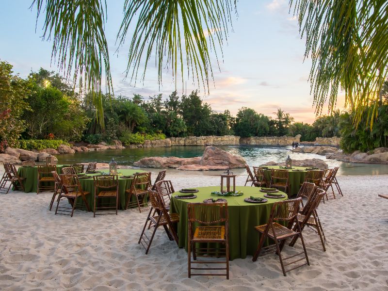 Foto de Discovery Cove lança experiência de jantar na praia