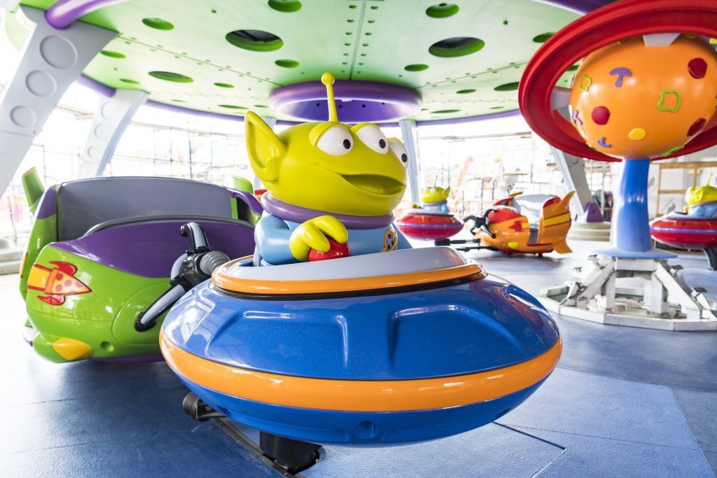 Fique por dentro de todos os detalhes da área Toy Story © disney