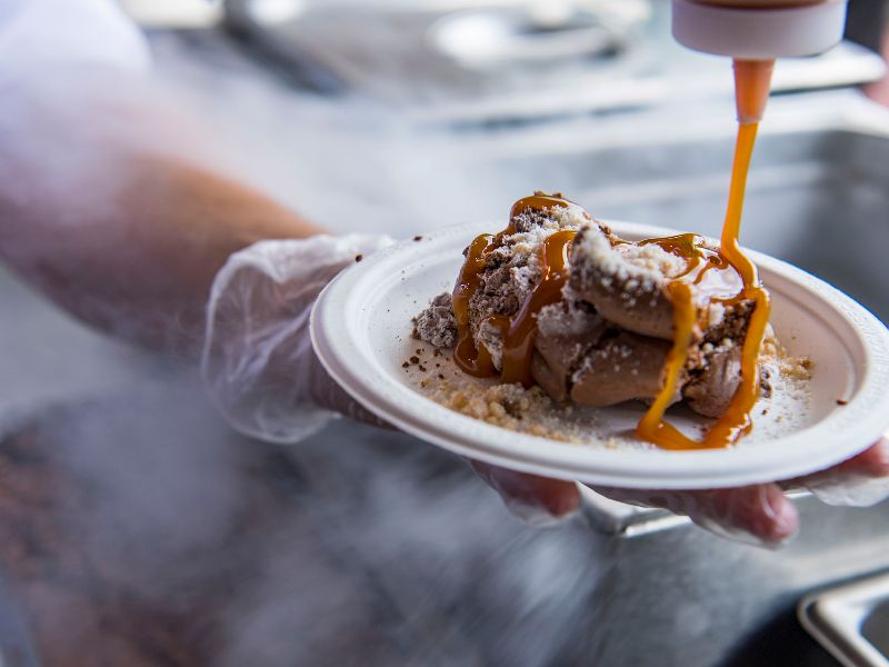pequenas porções Epcot Food & Wine Festival