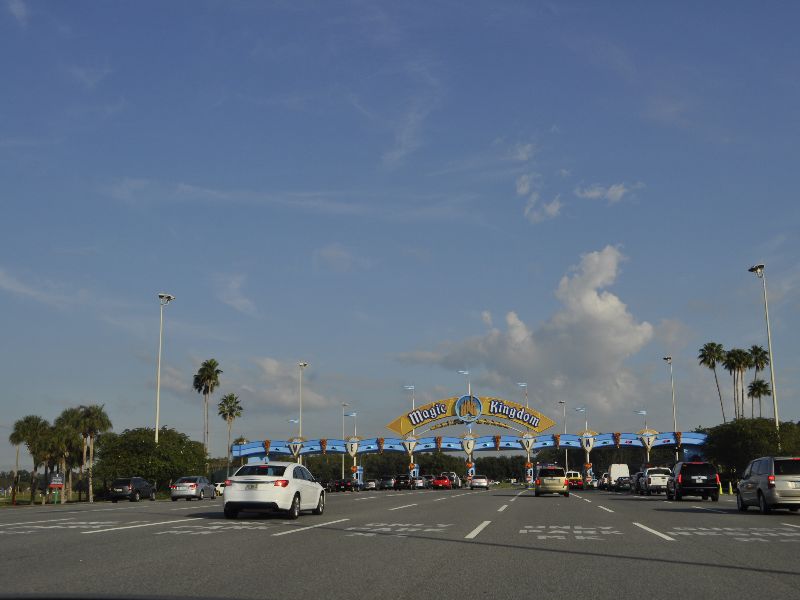estacionamento Disney