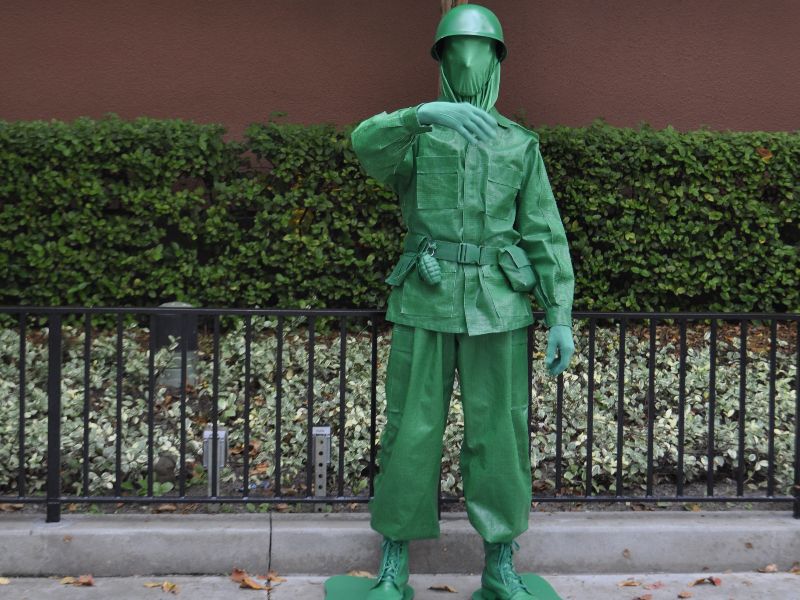 Soldadinho verde © divulgação pdorlando
