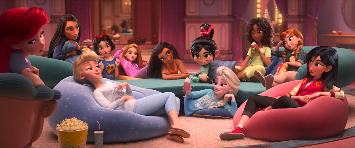 Foto de Princesas aparecem com roupas casuais em Wifi Ralph