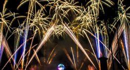 Fim do show de encerramento do Epcot © disney