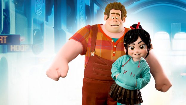 Foto de Ralph e Vanellope no Epcot