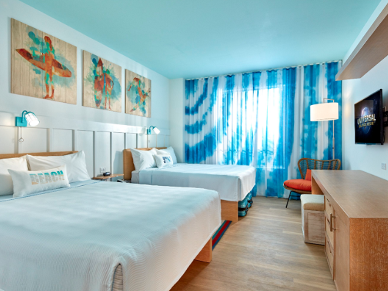 Foto de Confira as primeiras imagens dos quartos do Universal’s Endless Summer Resort – Surfside Inn and Suites