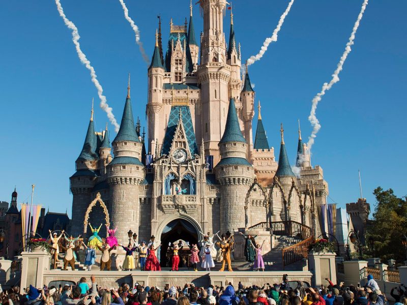 show de abertura Disney