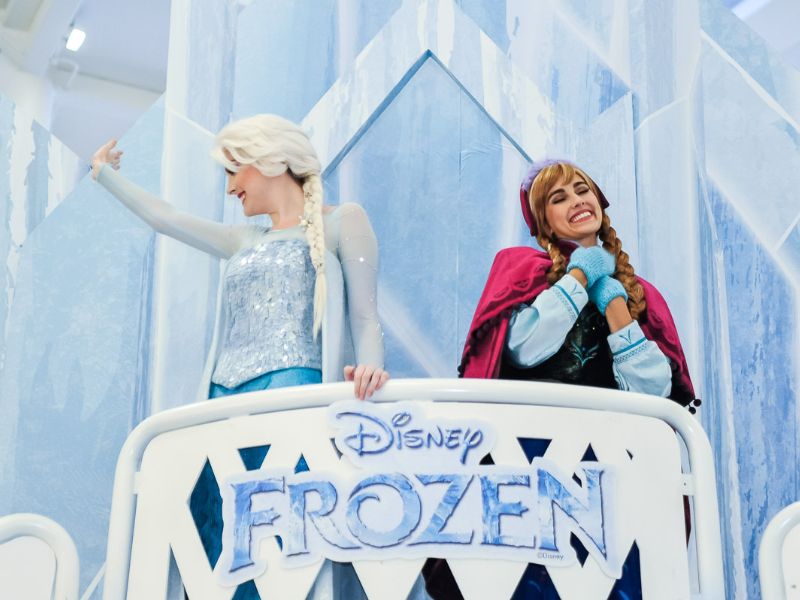 Foto de Shopping VillaLobos traz Reino de gelo de Frozen