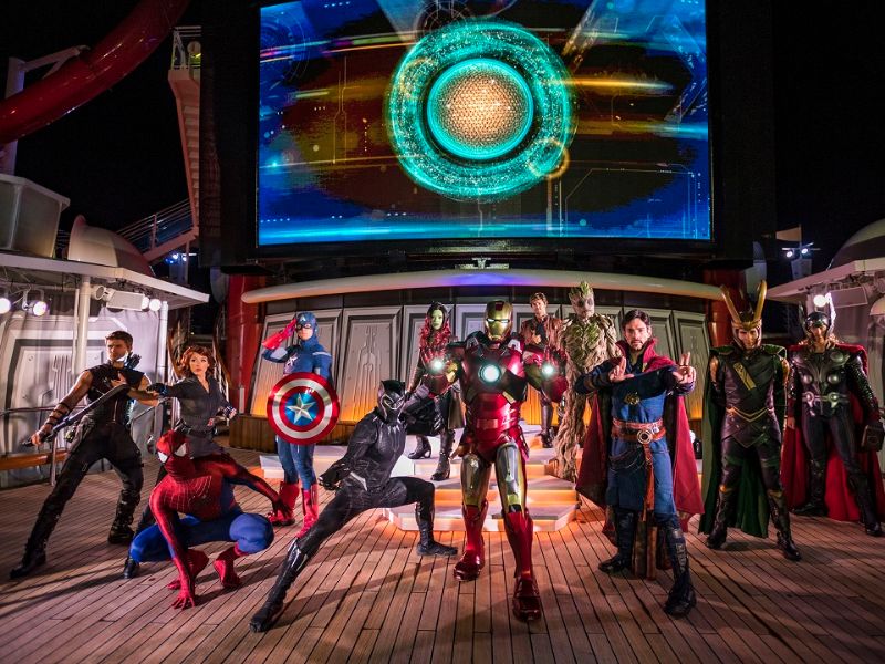 Marvel Day at Sea