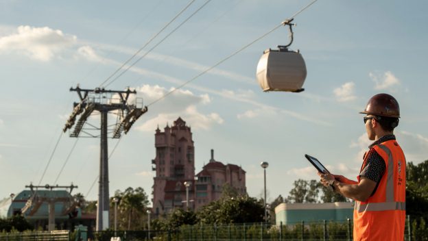 Foto de Teleférico da Disney inicia os primeiros testes
