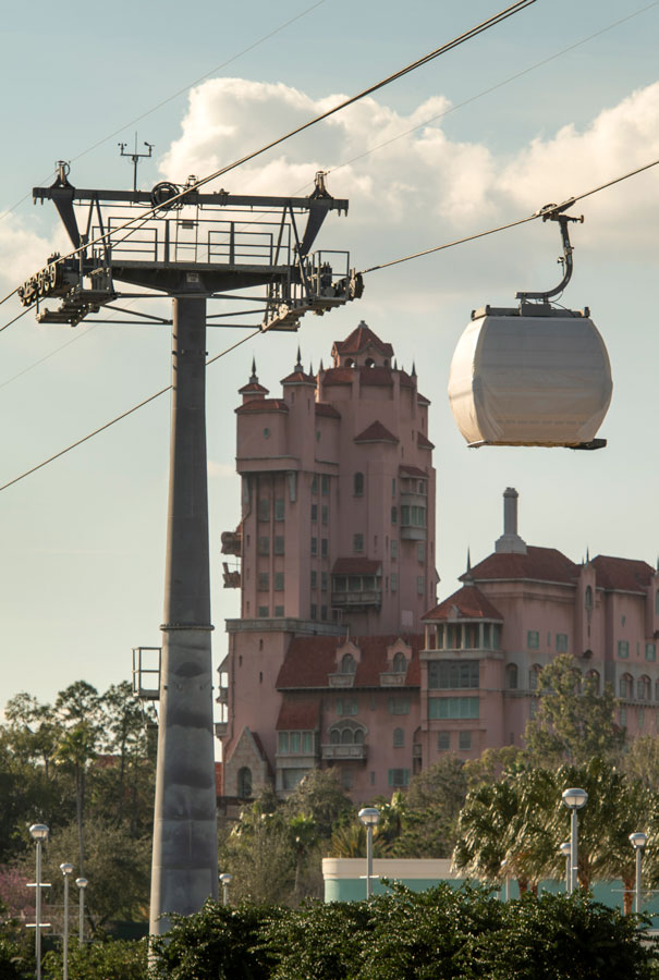 teleférico Disney