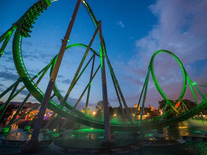 The Incredible Hulk Coaster