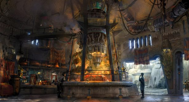 Novos detalhes da nova área inspirada em Star Wars © disney