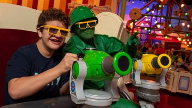 Foto de Gaten Matarazzo, ator de Stranger Things, no Hollywood Studios