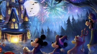 Foto de Novo show de fogos no Halloween da Disney