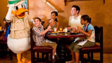 Foto de Refeição com personagens no Animal Kingdom