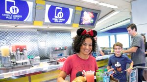 Retirada de pedido na Disney