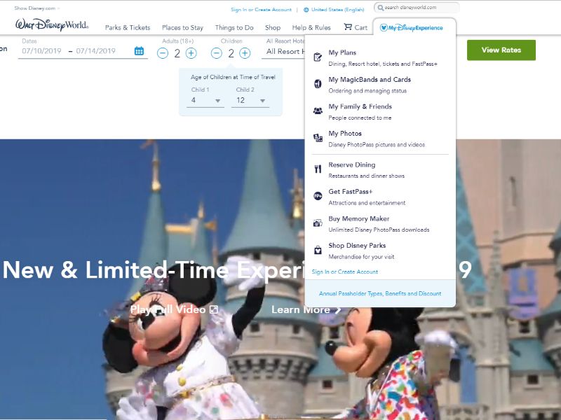 My Disney Experience
