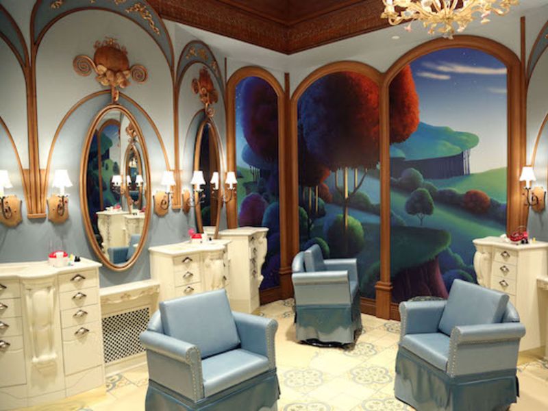 salão de beleza Disney