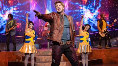 Foto de Show dos Guardiões da Galáxia na Disney