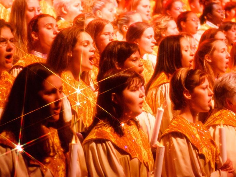 show de natal do Epcot