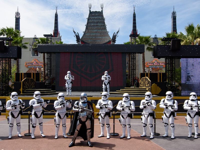 Nova alteração no desfile dos Stormtroopers no Hollywood Studios © disney