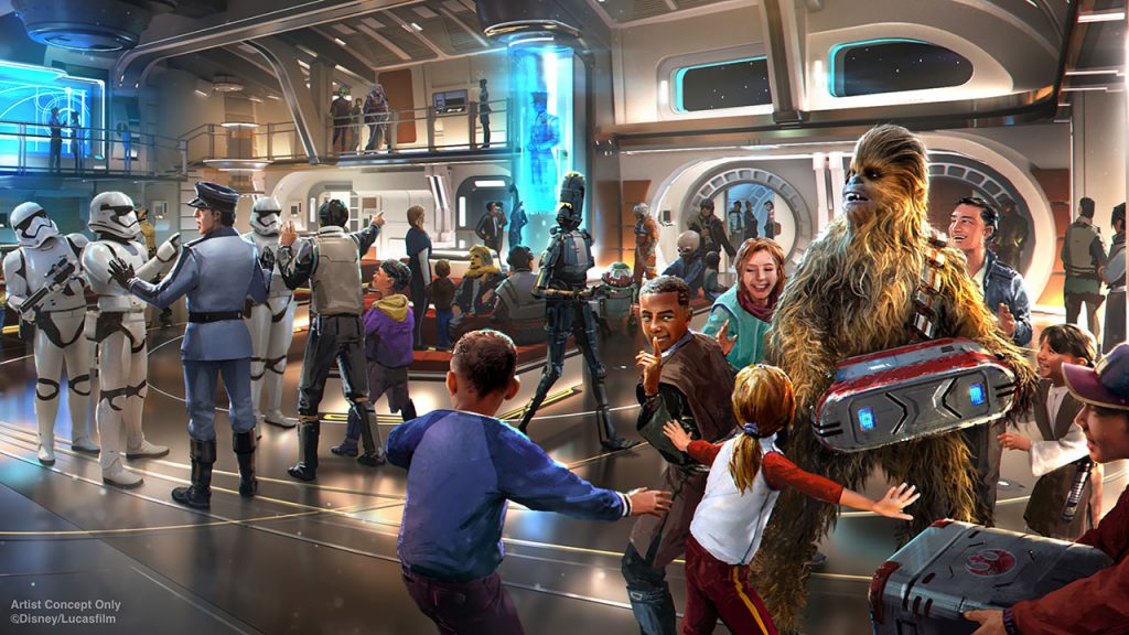 Nome do hotel temático de Star Wars e outras novidades © disney