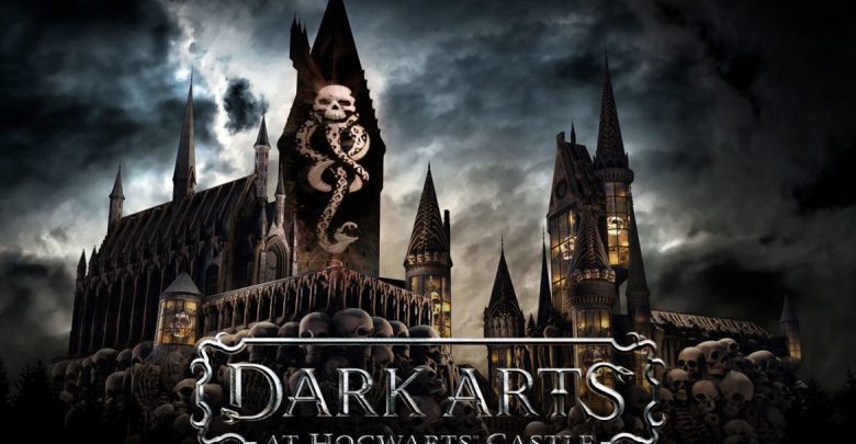 O show Dark Arts já está iluminando o Castelo de Hogwarts no Islands of Adventure