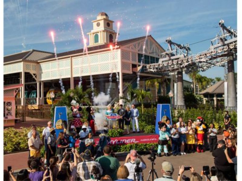 Inauguração Disney Skyliner