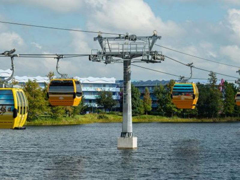 teleférico Disney