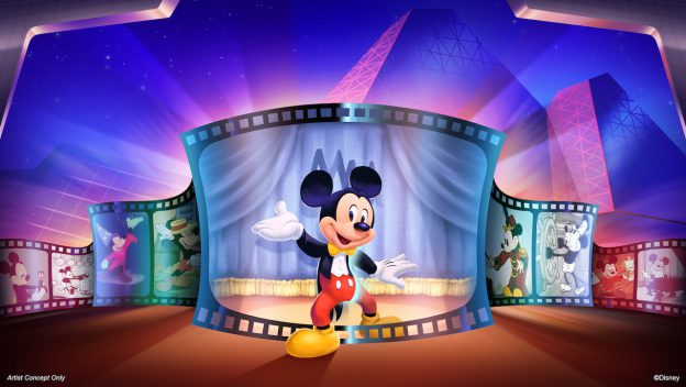 Novo encontro com o Mickey a caminho do Epcot © disney