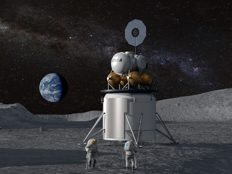 Vamos para a lua para ficar!